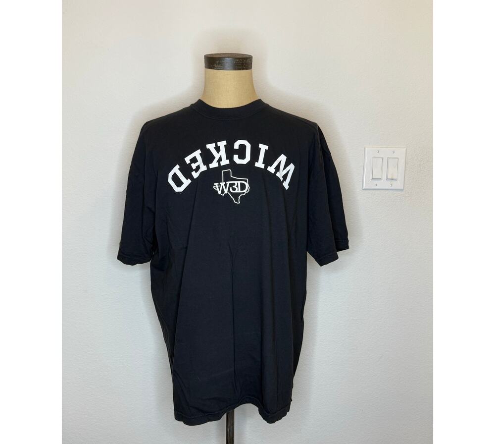 New Wicked BBQ Comfort Colors XXL T shirt black